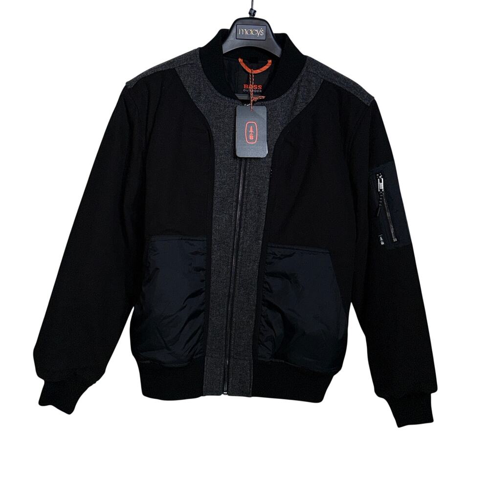 Bass Outdoor Mens Mixed Media Bomber Jacket, Small $169